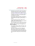 Preview for 215 page of Toshiba TECRA A6 User Manual