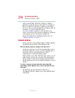 Preview for 216 page of Toshiba TECRA A6 User Manual