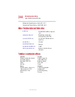 Preview for 244 page of Toshiba TECRA A6 User Manual