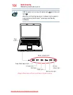 Предварительный просмотр 104 страницы Toshiba TECRA A9 Series User Manual