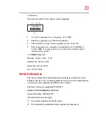 Предварительный просмотр 23 страницы Toshiba TECRA GMAD00134010 User Manual