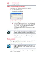 Предварительный просмотр 88 страницы Toshiba TECRA GMAD00134010 User Manual