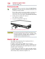 Предварительный просмотр 134 страницы Toshiba TECRA GMAD00134010 User Manual