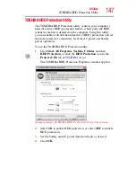 Предварительный просмотр 147 страницы Toshiba TECRA GMAD00134010 User Manual