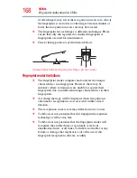 Предварительный просмотр 168 страницы Toshiba TECRA GMAD00134010 User Manual