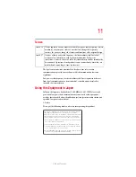 Preview for 11 page of Toshiba Tecra L2 User Manual