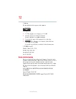 Preview for 12 page of Toshiba Tecra L2 User Manual