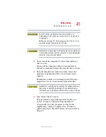 Preview for 41 page of Toshiba Tecra L2 User Manual