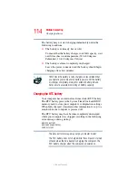 Preview for 114 page of Toshiba Tecra L2 User Manual