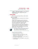 Preview for 175 page of Toshiba Tecra L2 User Manual