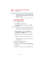 Preview for 232 page of Toshiba Tecra L2 User Manual