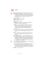 Preview for 250 page of Toshiba Tecra L2 User Manual