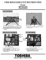 Предварительный просмотр 8 страницы Toshiba Tecra M1 Series Field Replaceable Unit Documentation