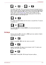 Предварительный просмотр 133 страницы Toshiba Tecra M11 User Manual