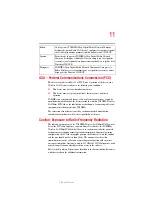 Preview for 11 page of Toshiba TECRA M2 User Manual