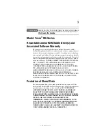 Preview for 3 page of Toshiba Tecra M6-EZ6612 Resource Manual