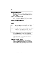 Preview for 14 page of Toshiba Tecra M6-EZ6612 Resource Manual