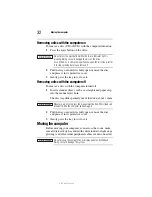 Preview for 32 page of Toshiba Tecra M6-EZ6612 Resource Manual