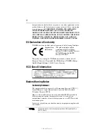 Preview for 4 page of Toshiba Tecra M6-EZ6711 Resource Manual