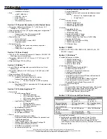 Preview for 2 page of Toshiba Tecra M7-ST4013 Detailed Product Specification