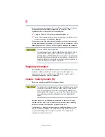 Preview for 8 page of Toshiba Tecra M9 Series User Manual