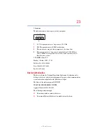 Предварительный просмотр 23 страницы Toshiba Tecra M9 Series User Manual