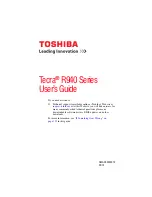 Toshiba TECRA R940 Series User Manual preview