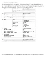 Preview for 3 page of Toshiba TECRA S1 Series Specifications