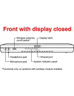 Preview for 5 page of Toshiba TECRA S1 Series Specifications