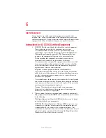 Preview for 6 page of Toshiba TECRA S1 Series User Manual