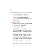 Preview for 8 page of Toshiba TECRA S1 Series User Manual