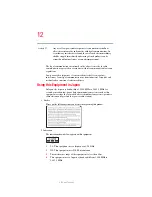 Preview for 12 page of Toshiba TECRA S1 Series User Manual