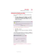 Предварительный просмотр 71 страницы Toshiba Tecra S2 User Manual