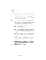 Предварительный просмотр 256 страницы Toshiba Tecra S2 User Manual