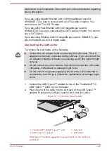 Предварительный просмотр 68 страницы Toshiba Tecra X40-D User Manual