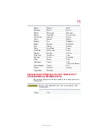 Предварительный просмотр 15 страницы Toshiba Tecra User Manual