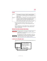 Предварительный просмотр 25 страницы Toshiba Tecra User Manual