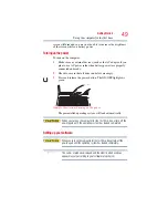 Предварительный просмотр 49 страницы Toshiba Tecra User Manual