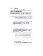 Предварительный просмотр 72 страницы Toshiba Tecra User Manual