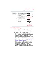 Предварительный просмотр 79 страницы Toshiba Tecra User Manual