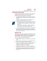 Предварительный просмотр 85 страницы Toshiba Tecra User Manual