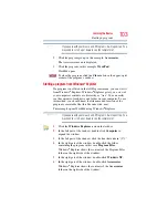 Предварительный просмотр 103 страницы Toshiba Tecra User Manual