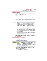 Предварительный просмотр 113 страницы Toshiba Tecra User Manual