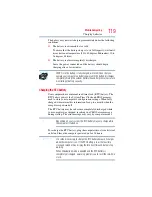 Предварительный просмотр 119 страницы Toshiba Tecra User Manual