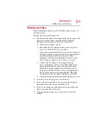 Предварительный просмотр 131 страницы Toshiba Tecra User Manual