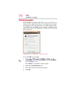 Предварительный просмотр 172 страницы Toshiba Tecra User Manual