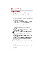 Предварительный просмотр 204 страницы Toshiba Tecra User Manual