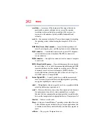 Предварительный просмотр 242 страницы Toshiba Tecra User Manual