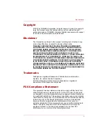 Preview for 3 page of Toshiba TekBright PA3553 Series User Manual