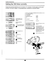 Preview for 38 page of Toshiba TF 521 Instruction Manual